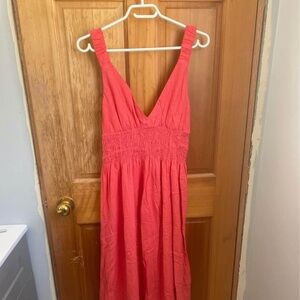 Coral Maxi Dress